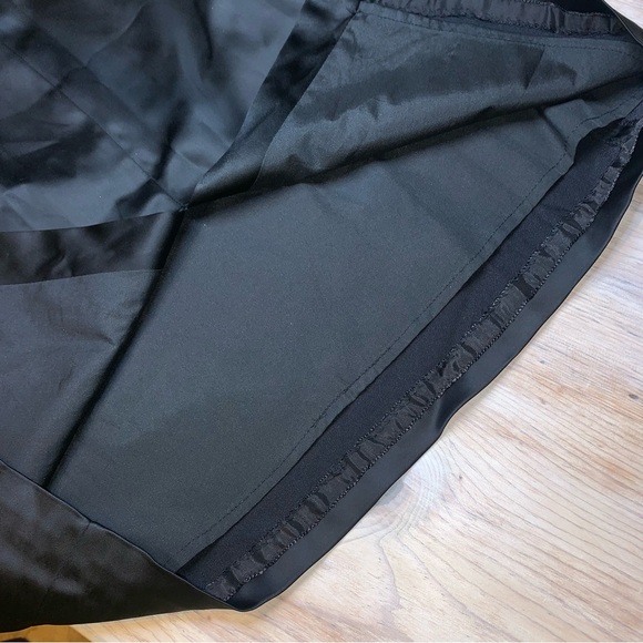 WHBM Ruffle Neckline Little Black Dress - Picture 10 of 16